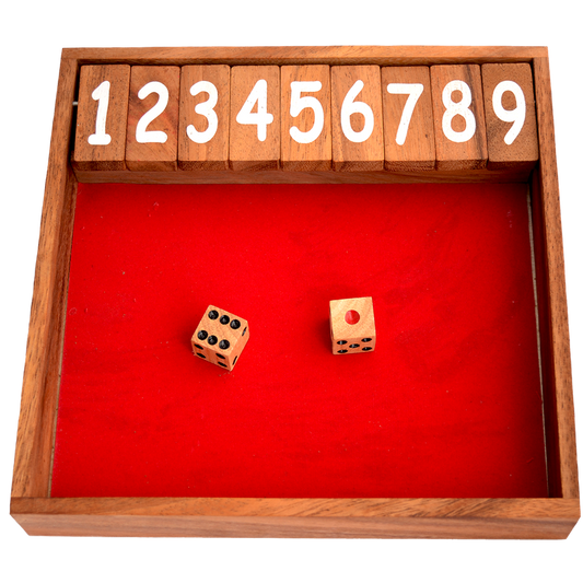 Shut the Box medium red