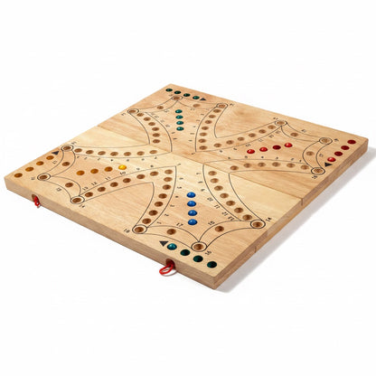 Tock Tock Game - Tac Spiel Brändi Dog Variante aus Holz