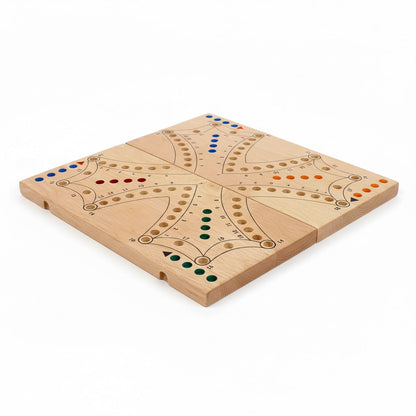 Tock Tock Game - Tac Spiel Brändi Dog Variante aus Holz