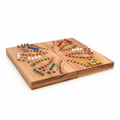 Tock Tock Game - Tac Spiel Brändi Dog Variante aus Holz