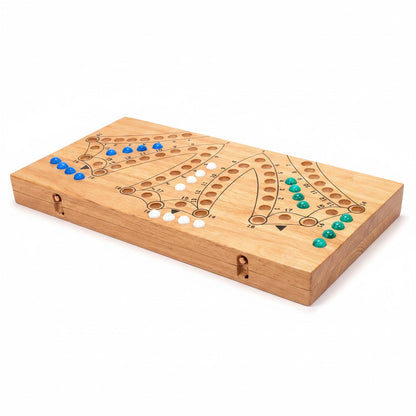 Tock Tock Game - Tac Spiel Brändi Dog Variante aus Holz