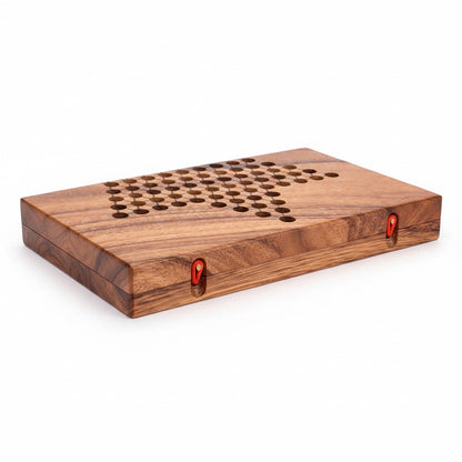 Sternhalma / Halma - Chinese Checkers Spiel aus Holz für 2 bis 6 Personen