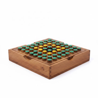 Othello Obversi - Reversi Strategiespiel aus Holz für 2 Personen