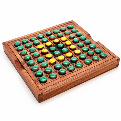 Othello Obversi - Reversi Strategiespiel aus Holz für 2 Personen