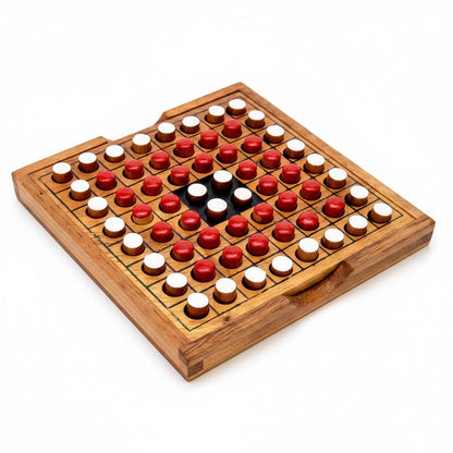 Othello Obversi - Reversi Strategiespiel aus Holz für 2 Personen