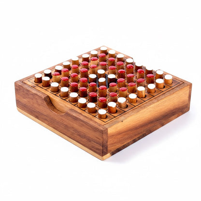 Othello Obversi - Reversi Strategiespiel aus Holz für 2 Personen