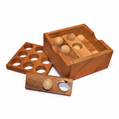 Easy Box Puzzle - Golf Game Holzpuzzle Denkspiel für 1 Person
