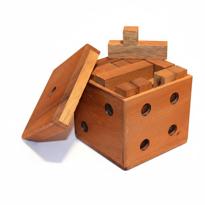 Packing Box Y - Pentomino Holzpuzzle 25-teiliges Denkspiel für 1 Person