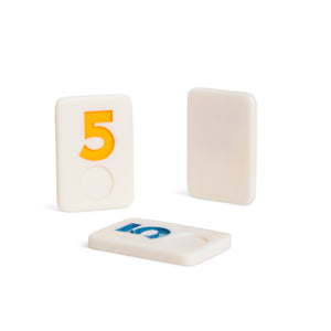 Rummy Holz Spiel - Hochwertiges Brettspiel aus Massivem Buchenholz