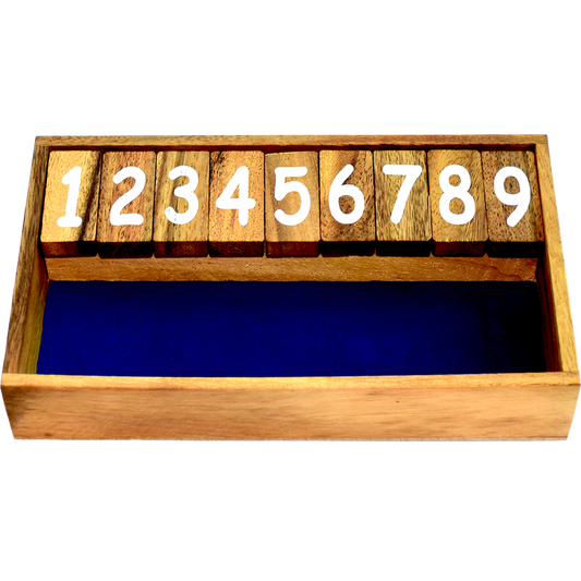 Shut the Box small blue