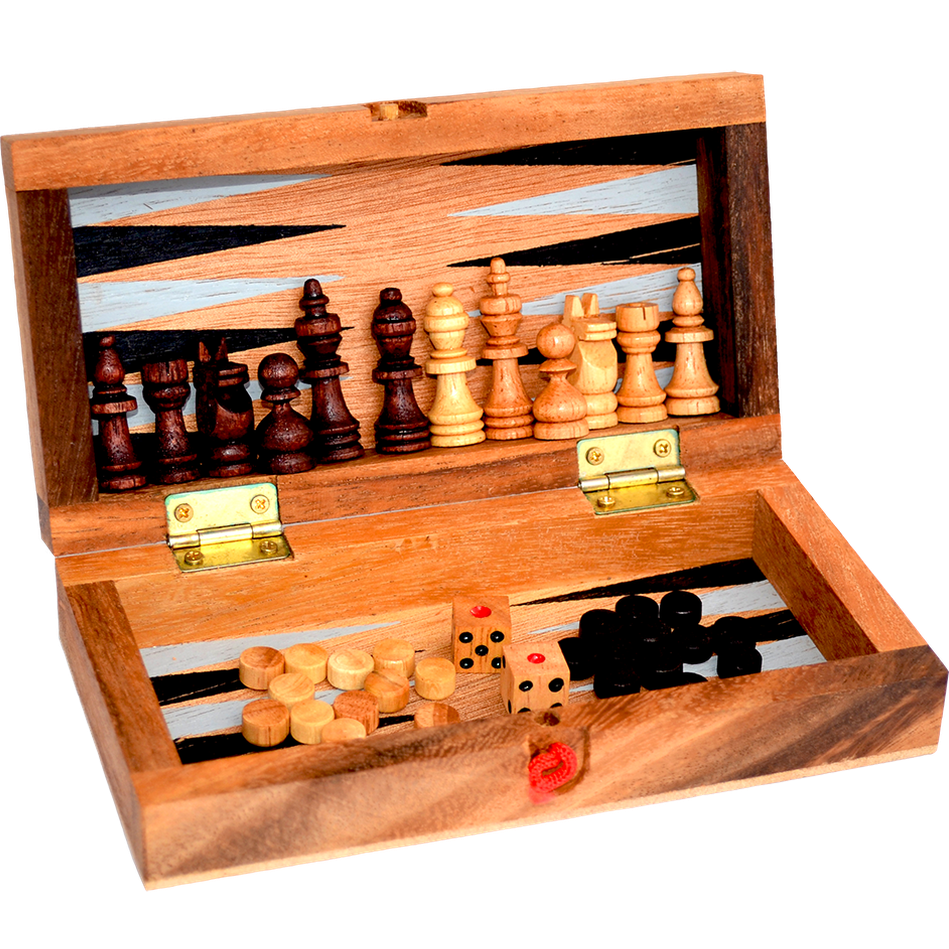 Backgammon Chess Box small