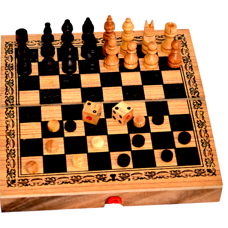 Backgammon Chess Box small
