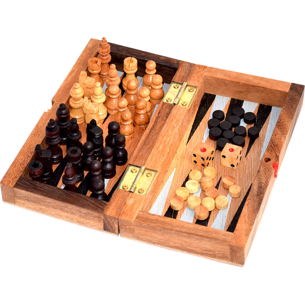 Backgammon Chess Box small